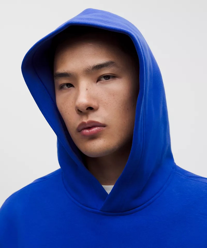Alt: A person wears a hoodie from lululemon.