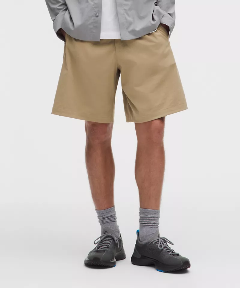 Alt: A person wears shorts from lululemon.