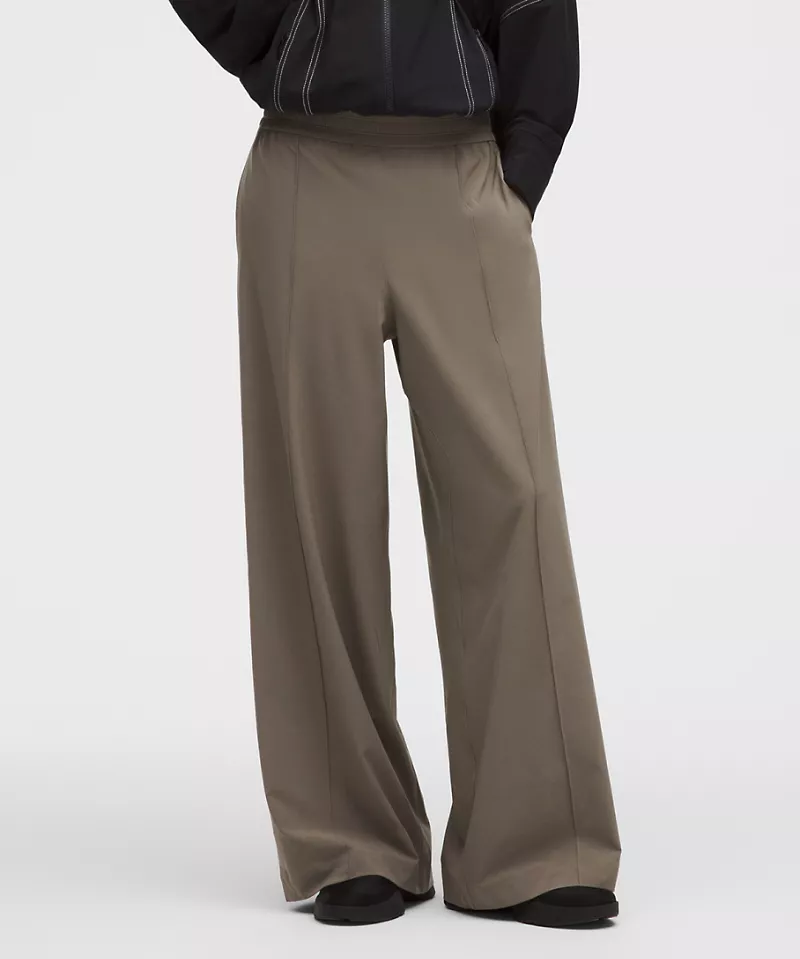 Alt: A person wears pants from lululemon.