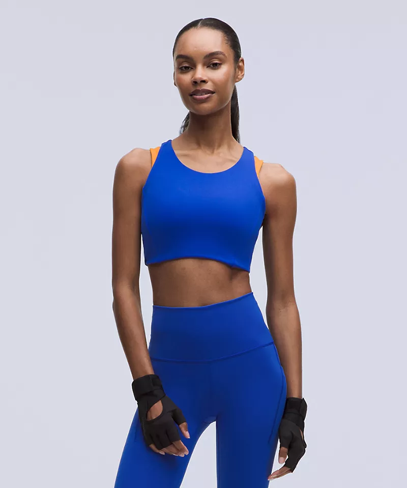 Person in lululemon clothes. 