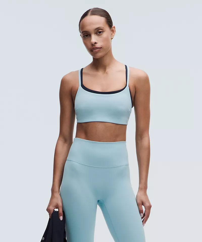 Person in lululemon clothes 