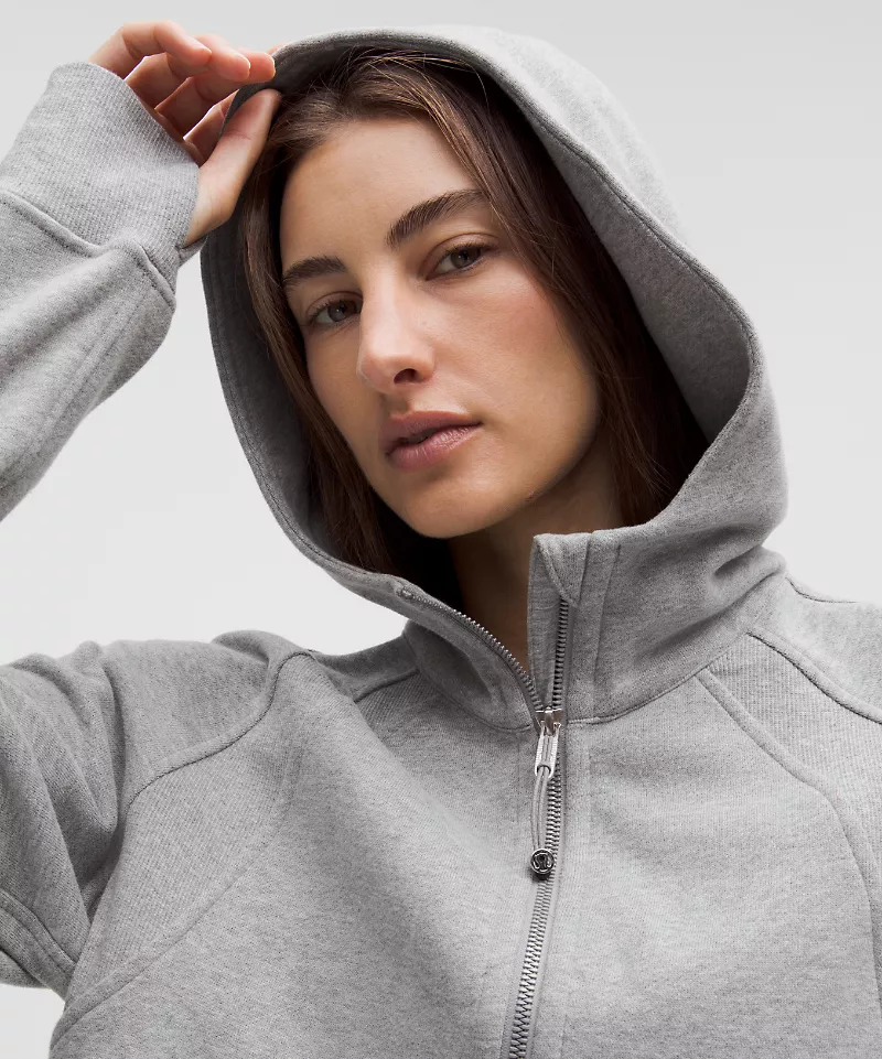 Alt: A person wears a hoodie from lululemon.