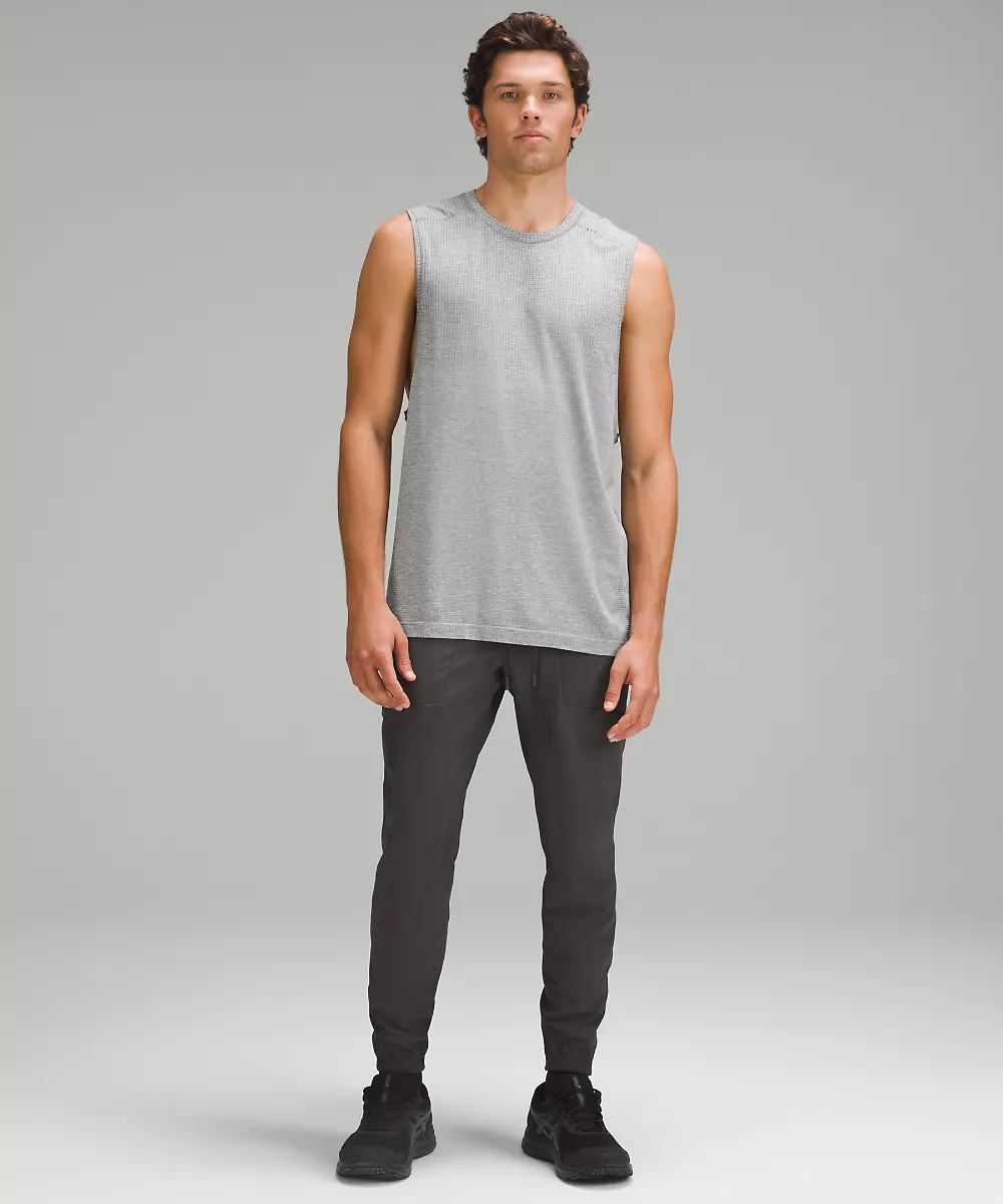 Metal Vent Tech chemise sans manches — Slate/White, view 2