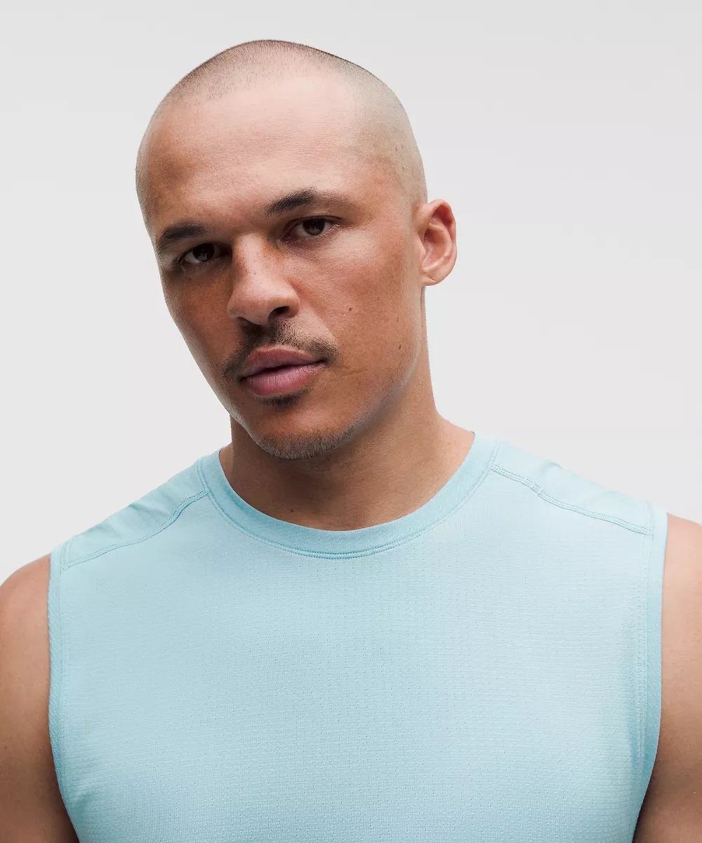 Metal Vent Tech chemise sans manches *Updated Fit — Seafoam/Seafoam, view 4