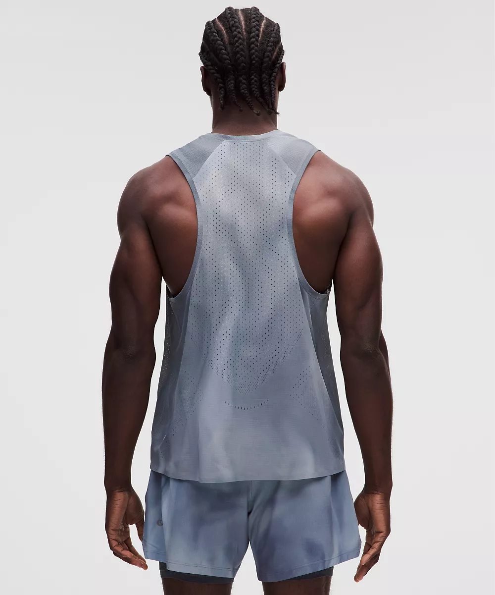 Fast and Free débardeur homme *Race Length — Speed Glow Grey Multi, view 2