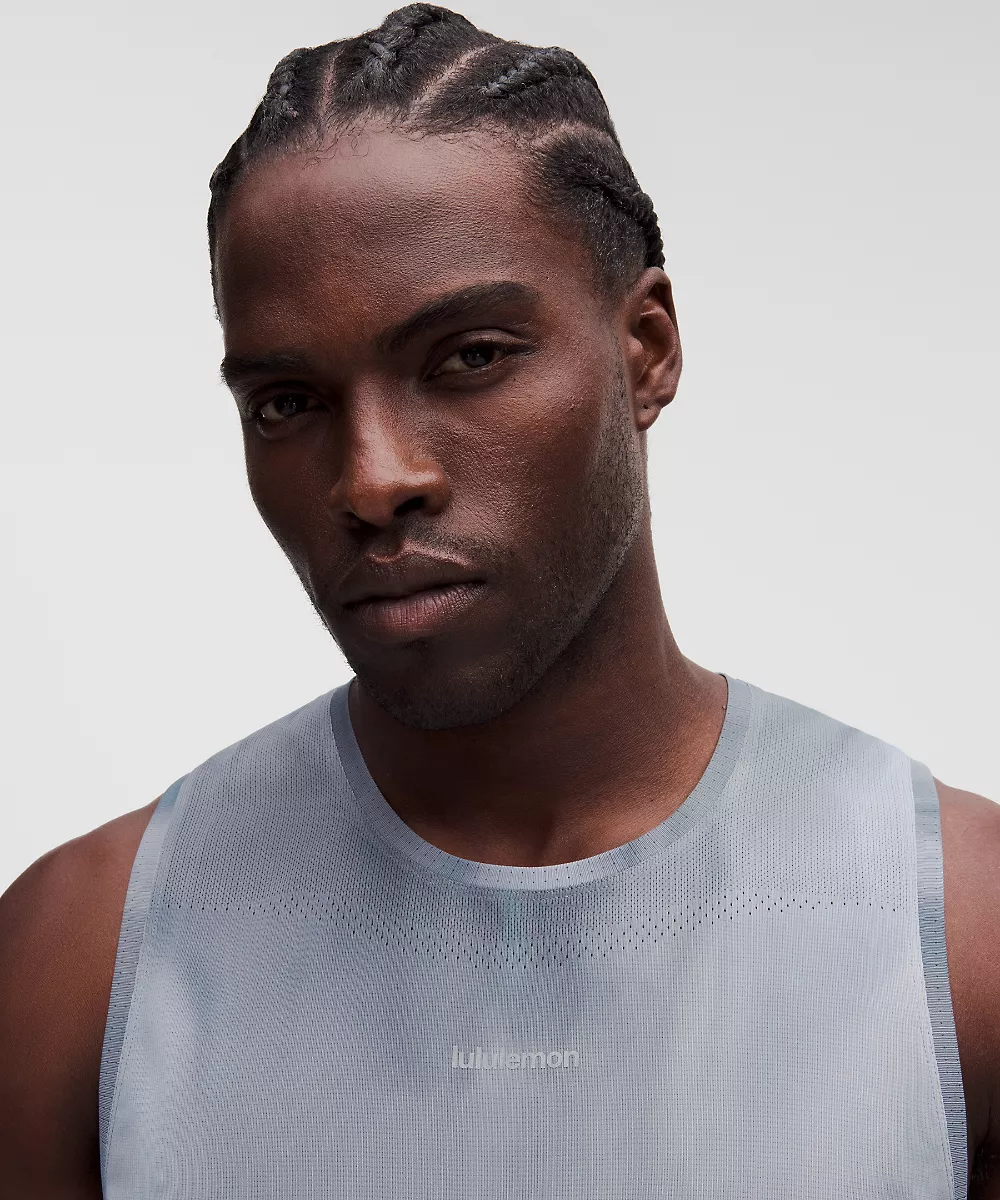 Fast and Free débardeur homme *Race Length — Speed Glow Grey Multi, view 4