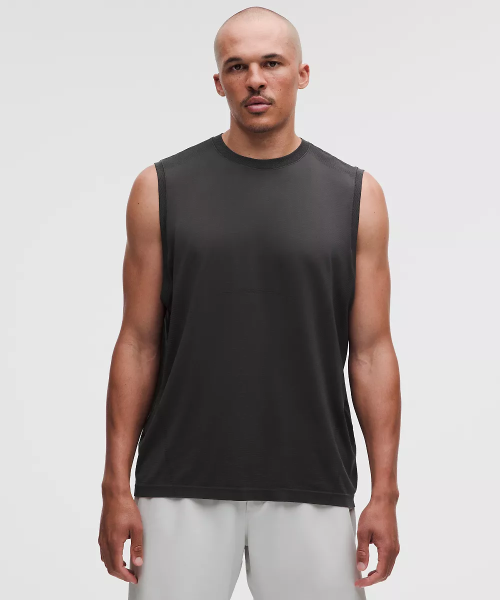 Metal Vent Tech chemise sans manches coupe décontractée *Training — Black/Graphite Grey, view 1