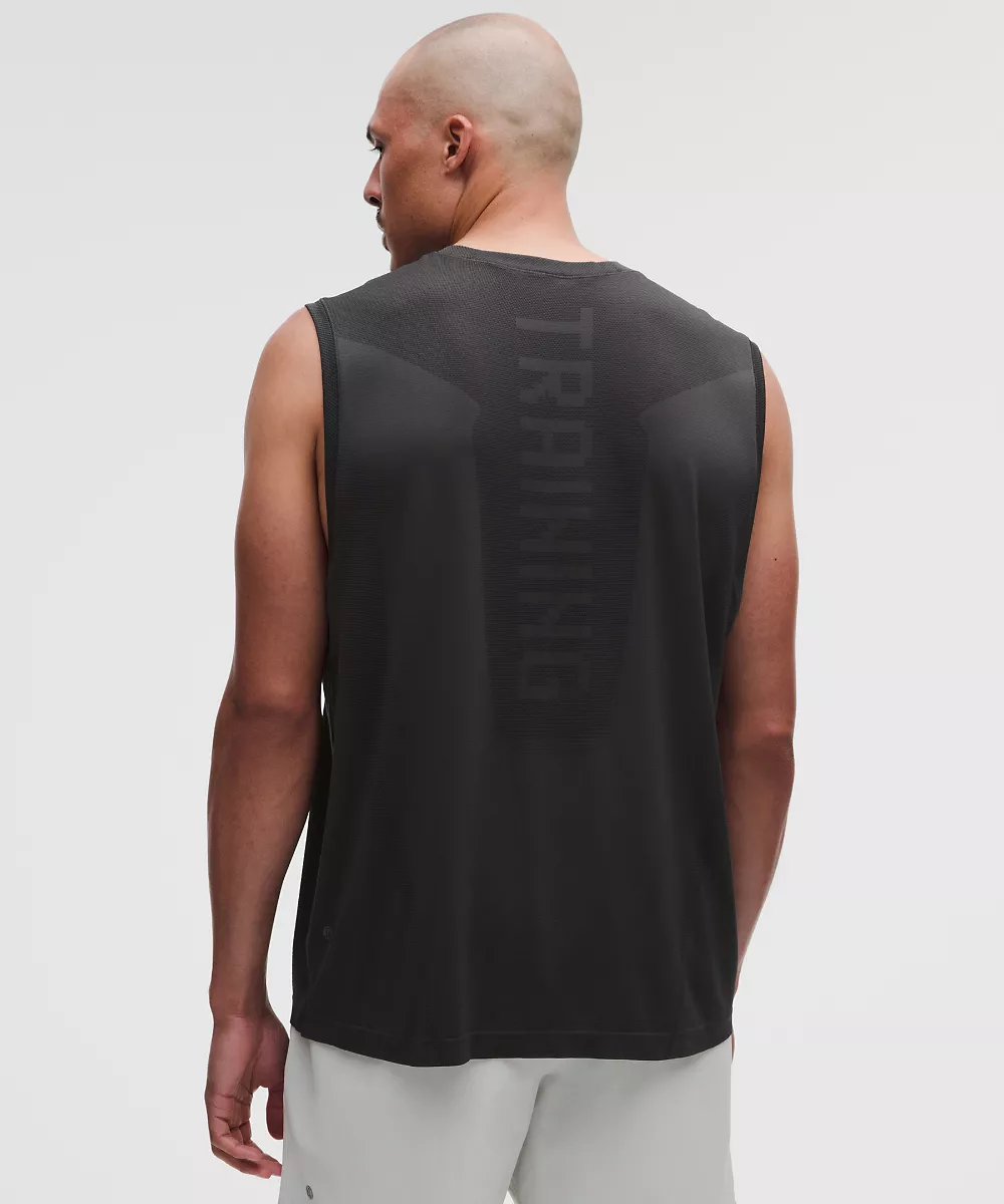Metal Vent Tech chemise sans manches coupe décontractée *Training — Black/Graphite Grey, view 2