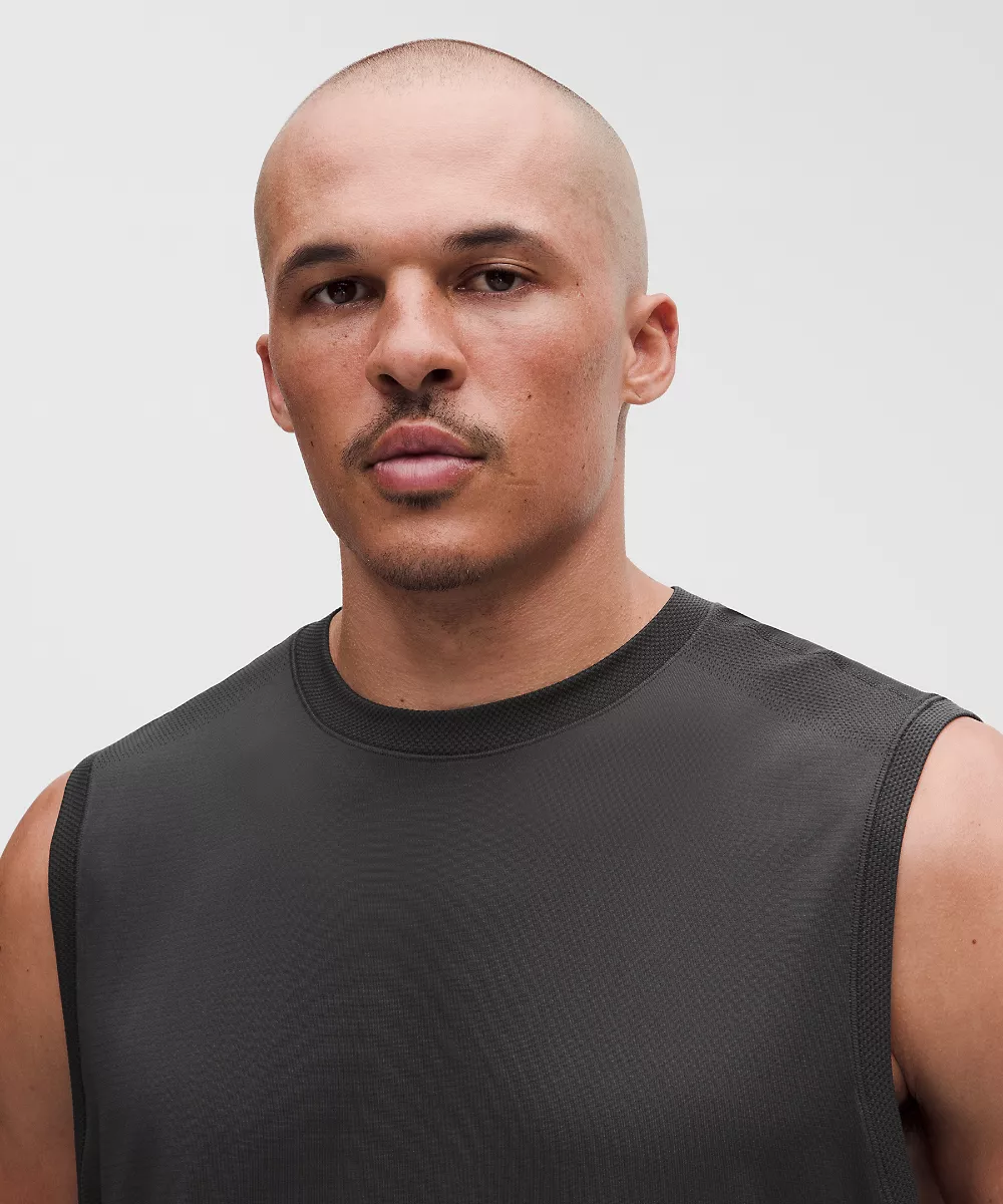 Metal Vent Tech chemise sans manches coupe décontractée *Training — Black/Graphite Grey, view 4