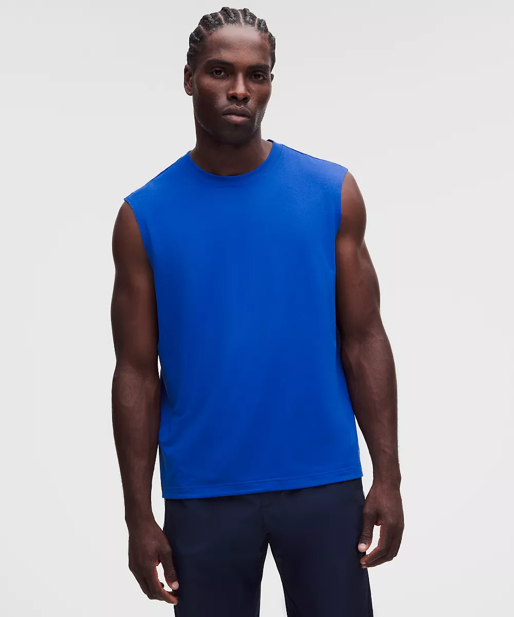 Chemise d'entraînement EasySet sans manches — Beach Ball Blue, view 1