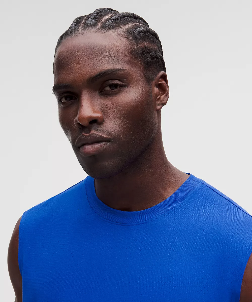 Chemise d'entraînement EasySet sans manches — Beach Ball Blue, view 4