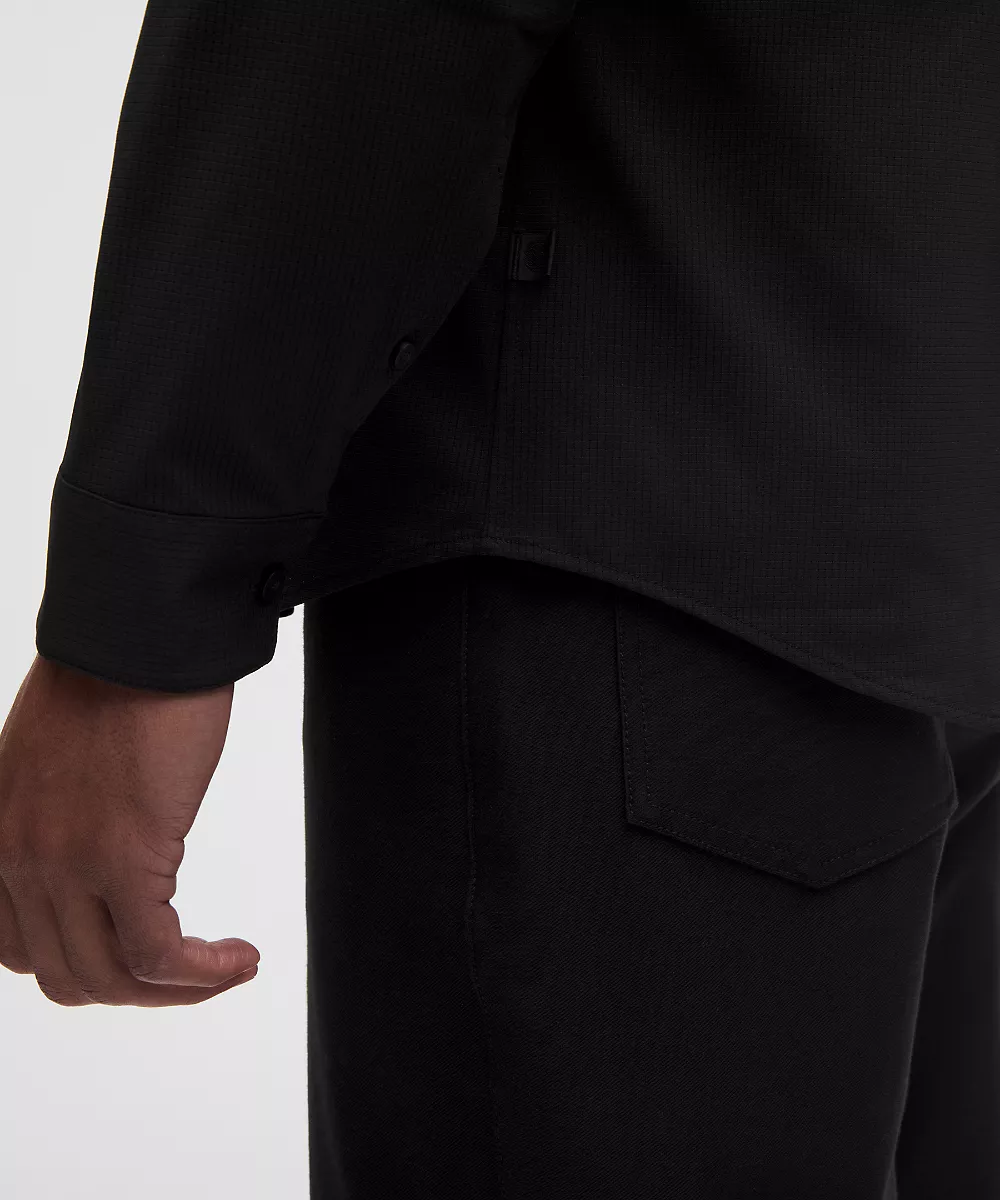 Chemise manches longues Airing Easy — Black, view 5