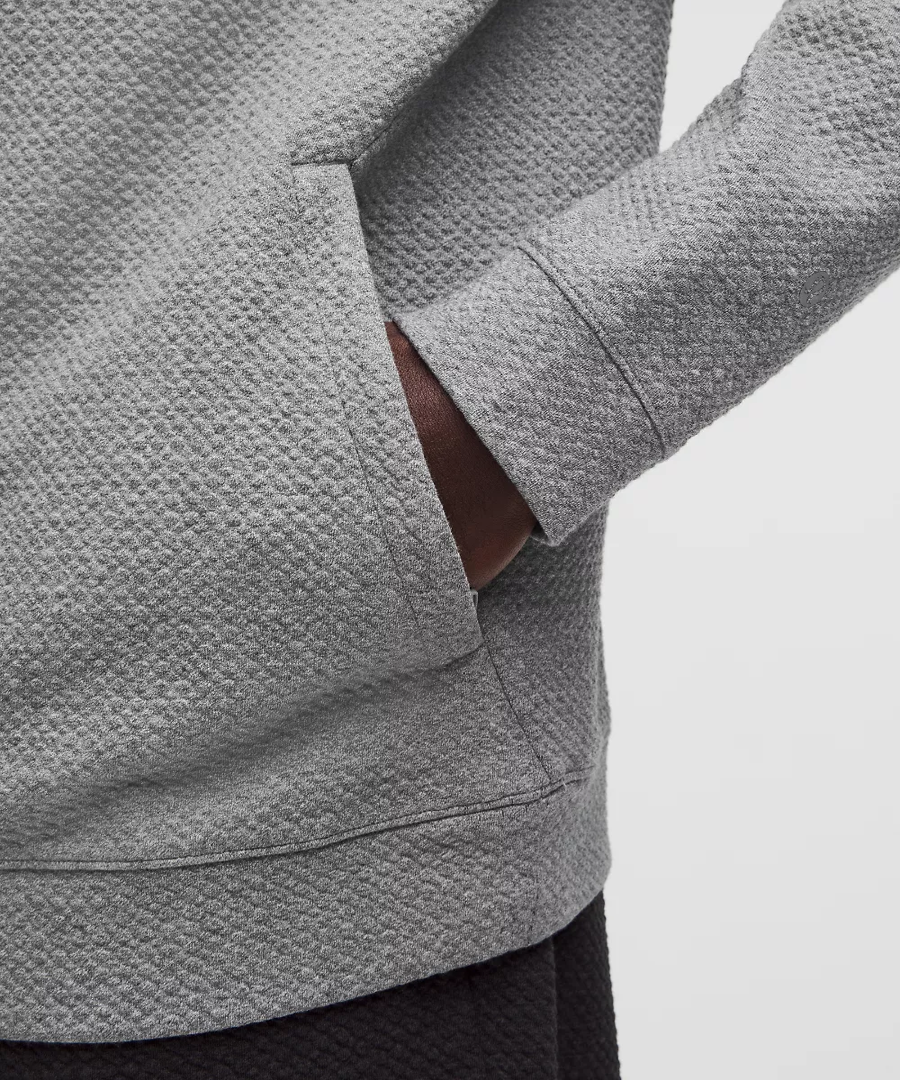 Sweat à capuche Ease The Day — Heathered Medium Grey/Black, view 5