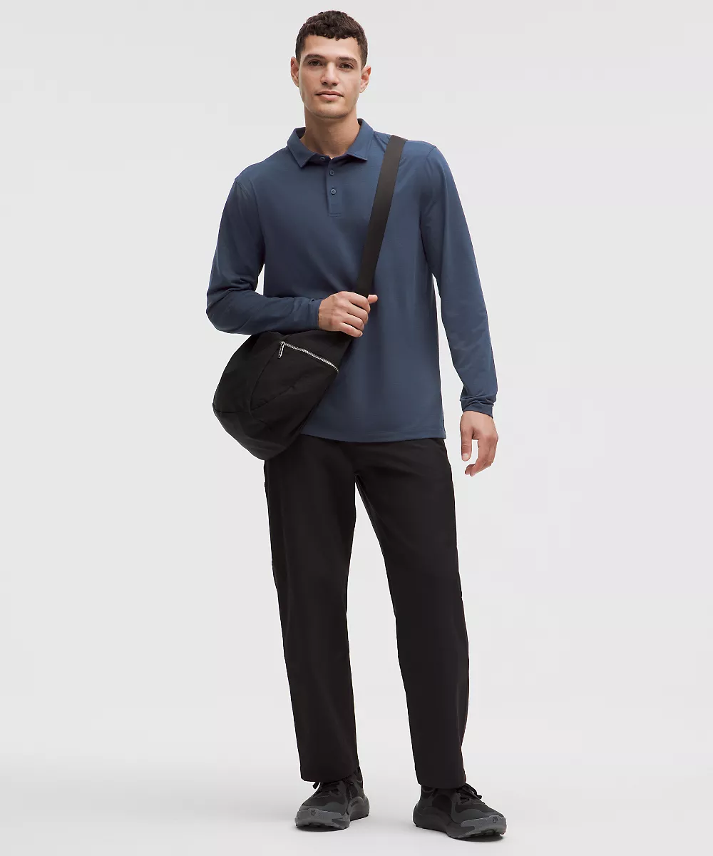 Polo manches longues Evolution — Club Blue, view 2