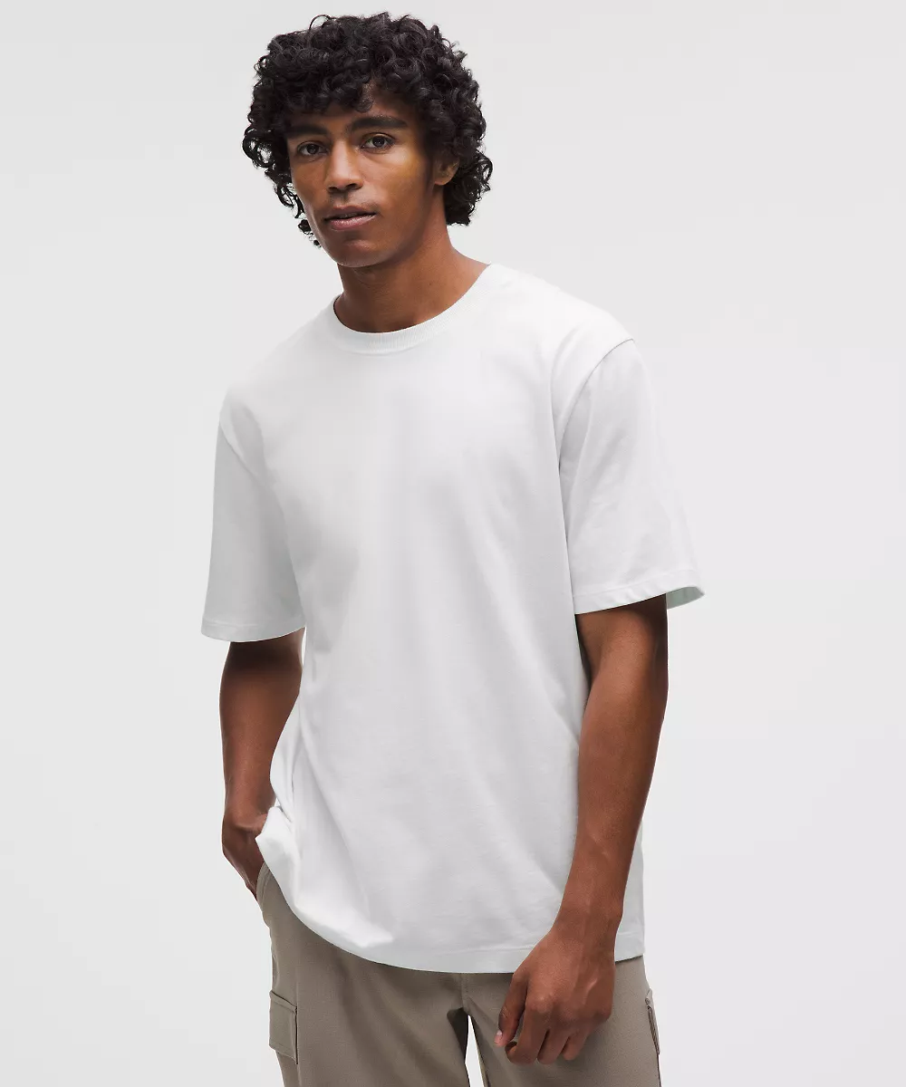 T-shirt en jersey de coton épais — White, view 1