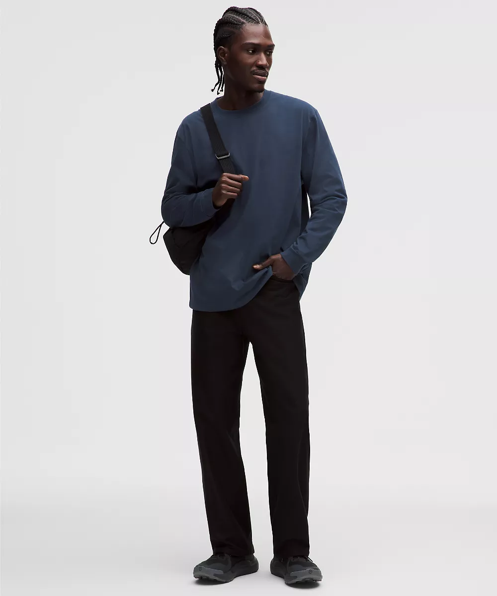 Chemise en jersey de coton épais manches longues — Club Blue, view 2