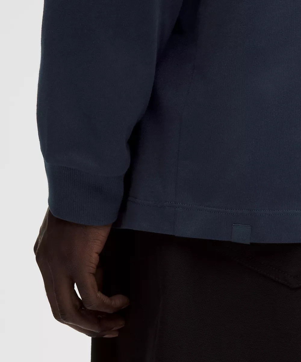 Chemise en jersey de coton épais manches longues — Club Blue, view 5