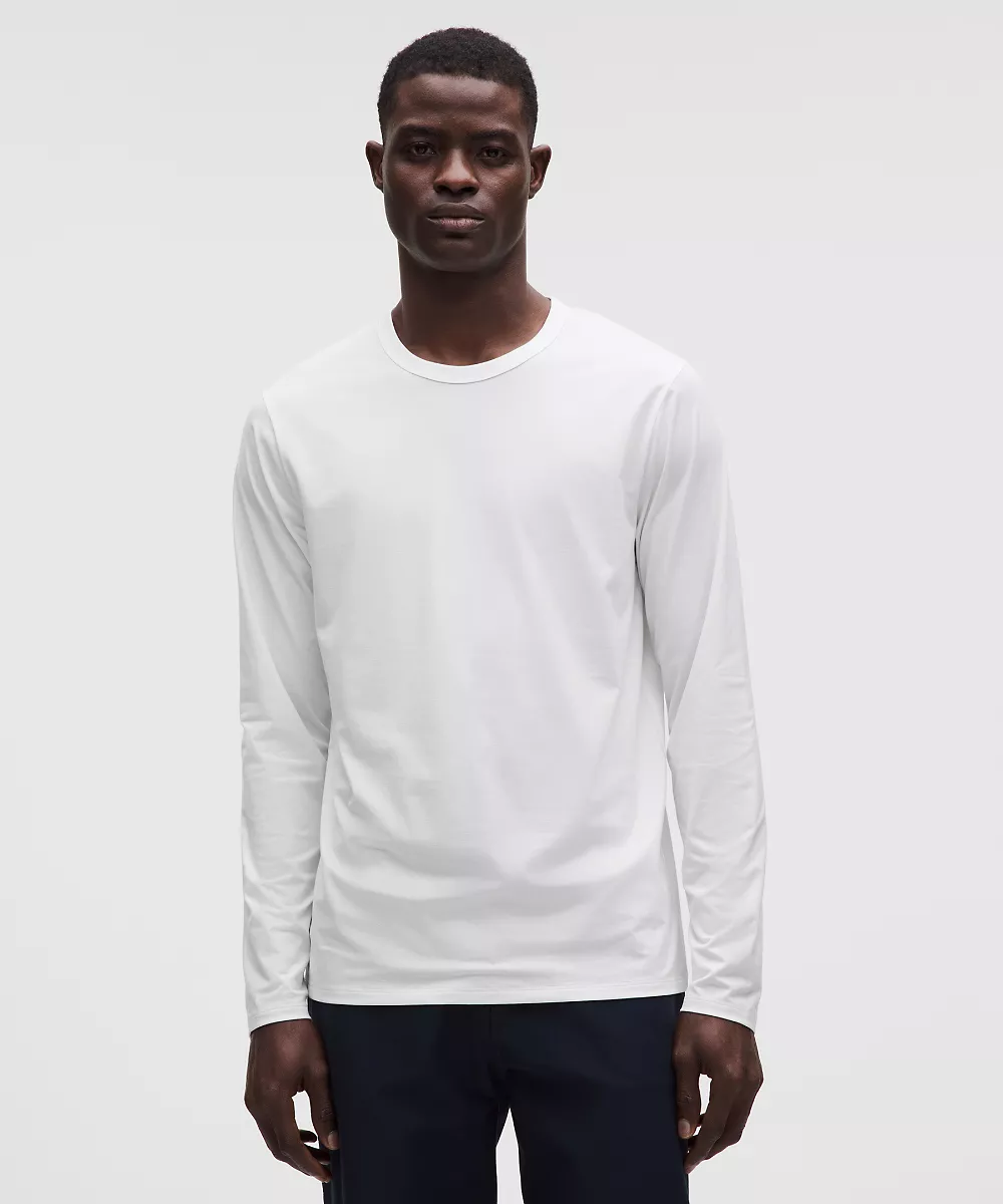 lululemon Fundamental chemise manches longues — White, view 1