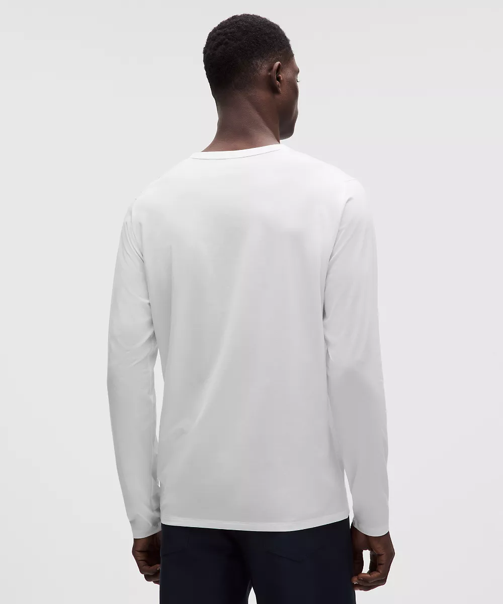 lululemon Fundamental chemise manches longues — White, view 3