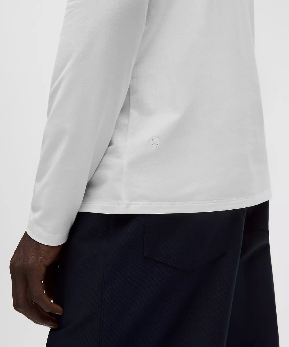 lululemon Fundamental chemise manches longues — White, view 5