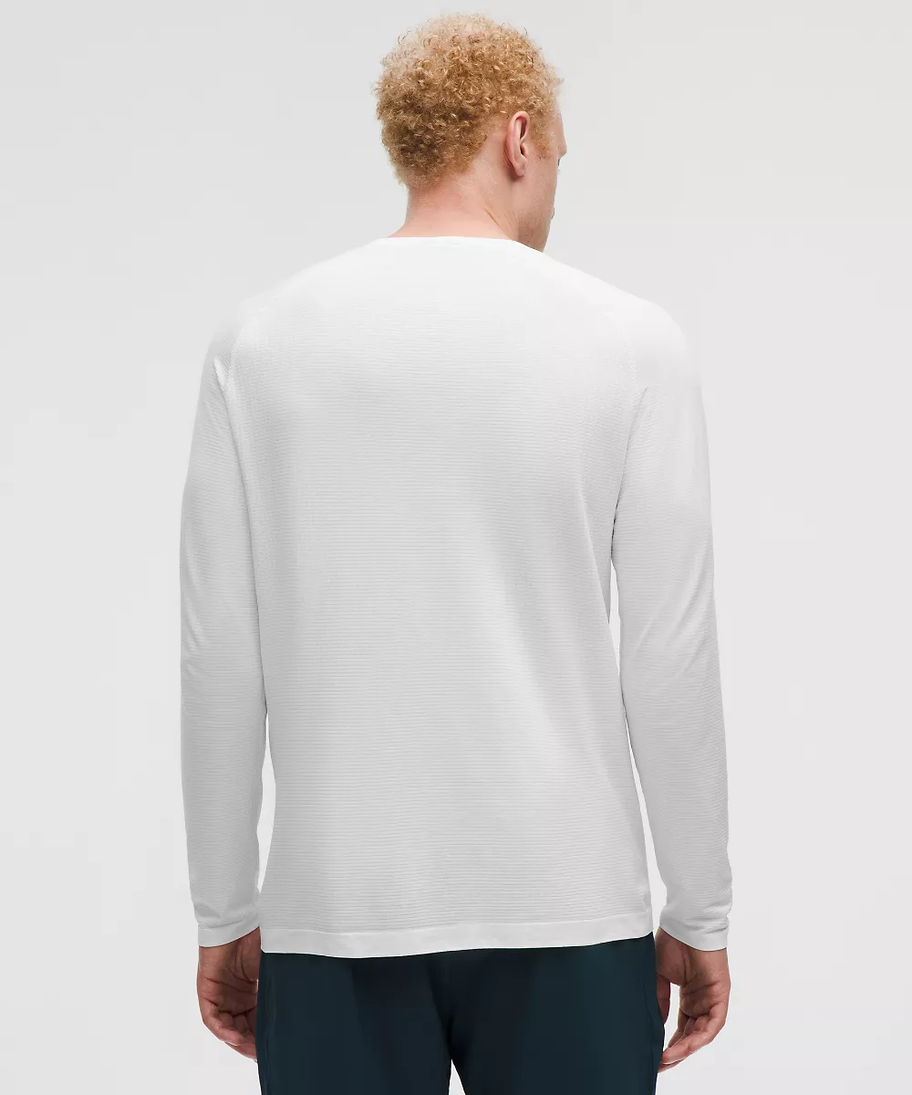 Metal Vent Tech chemise manches longues — White/White, view 3