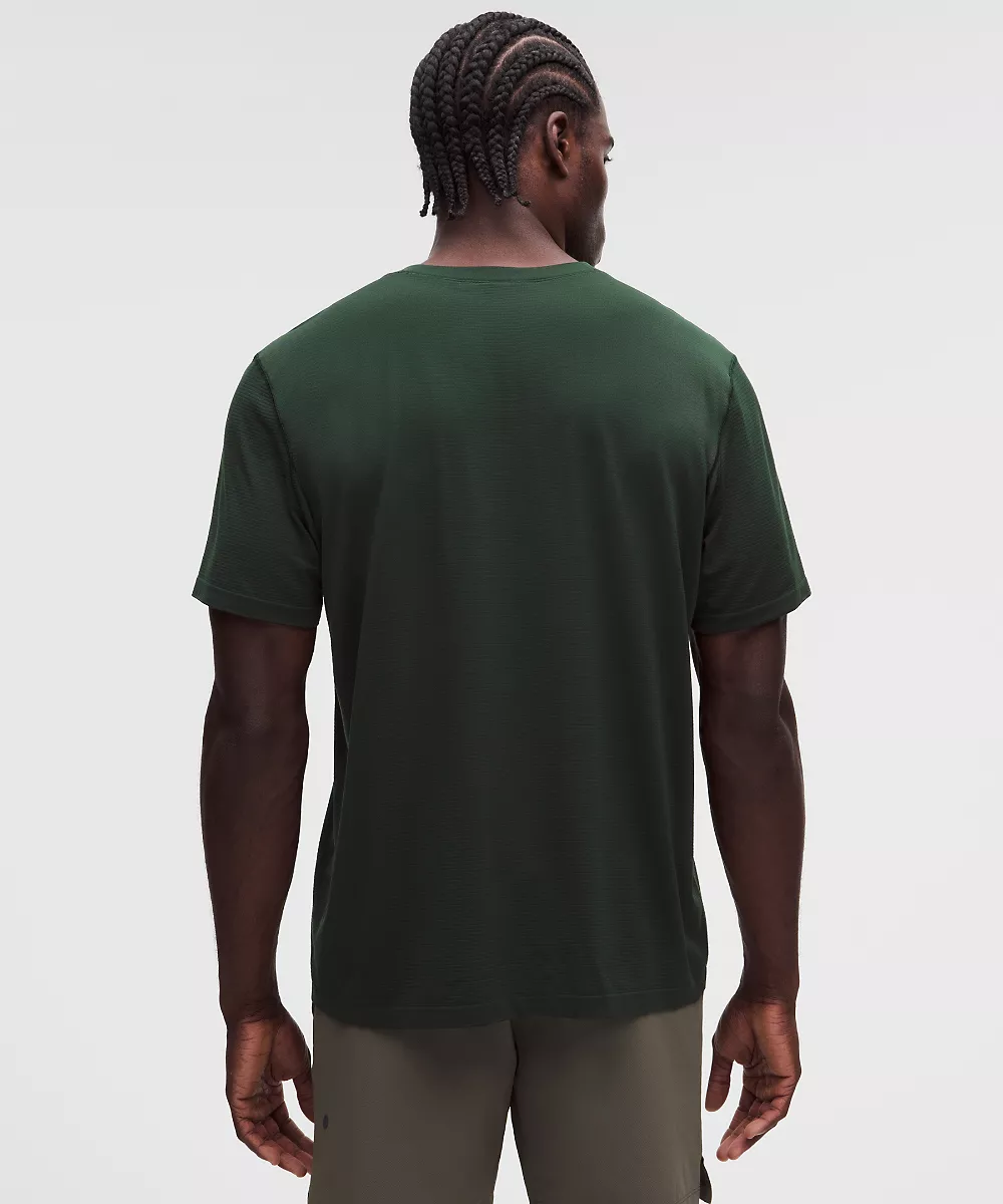 Metal Vent Tech chemise coupe décontractée manches courtes — Rainforest Green/Rainforest Green, view 3