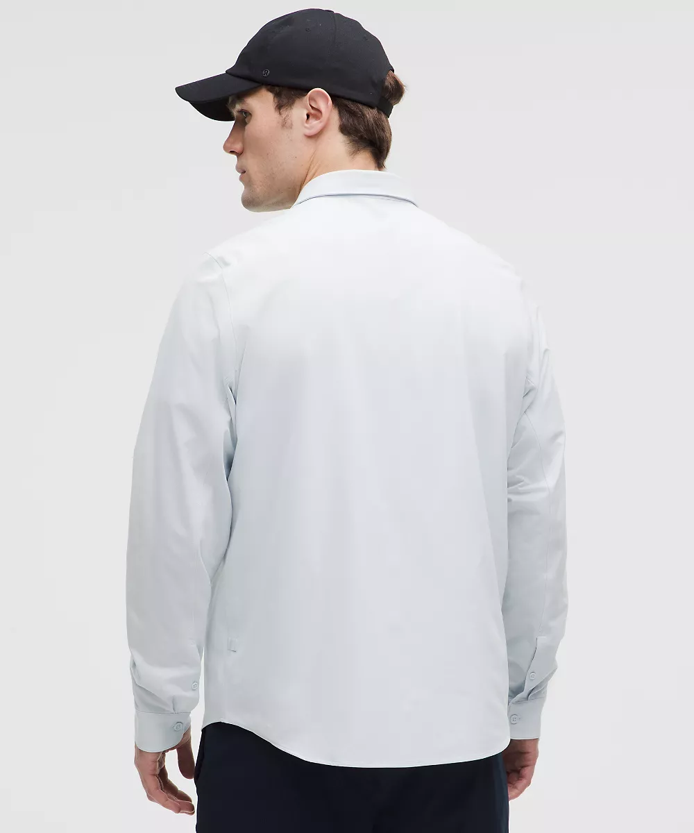 Chemise manches longues New Venture *Coupe classique actualisée — Starch Blue, view 3