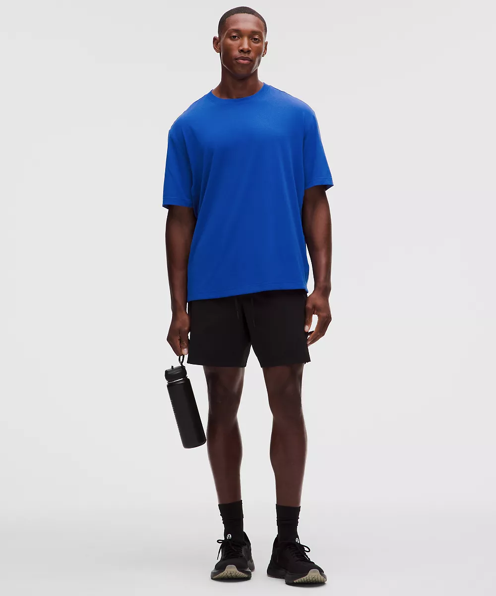 Chemise d'entraînement EasySet manches courtes — Beach Ball Blue, view 2