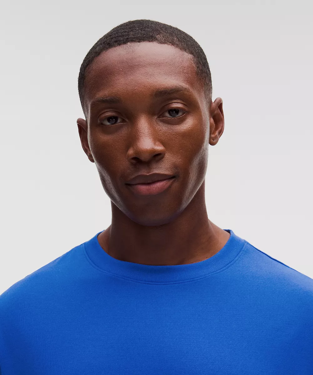 Chemise d'entraînement EasySet manches courtes — Beach Ball Blue, view 4