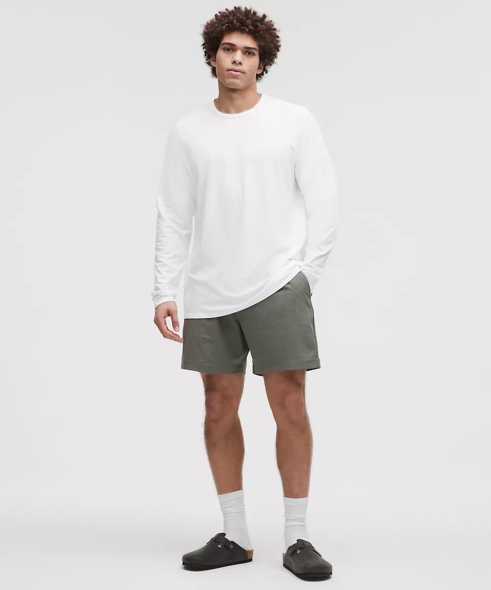 Chemise manches longues en coton biologique coupe classique — White, view 2