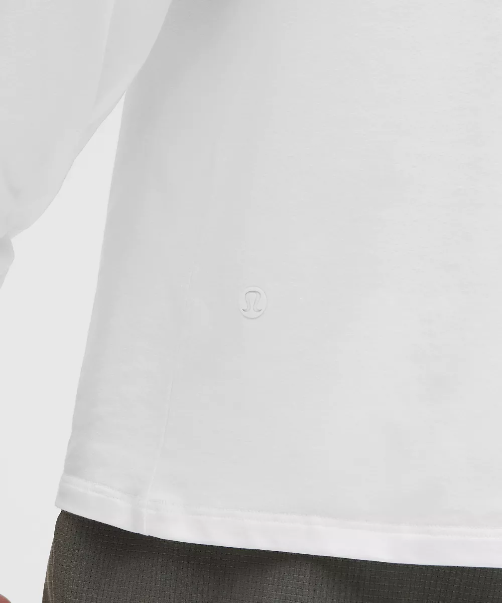 Chemise manches longues en coton biologique coupe classique — White, view 5