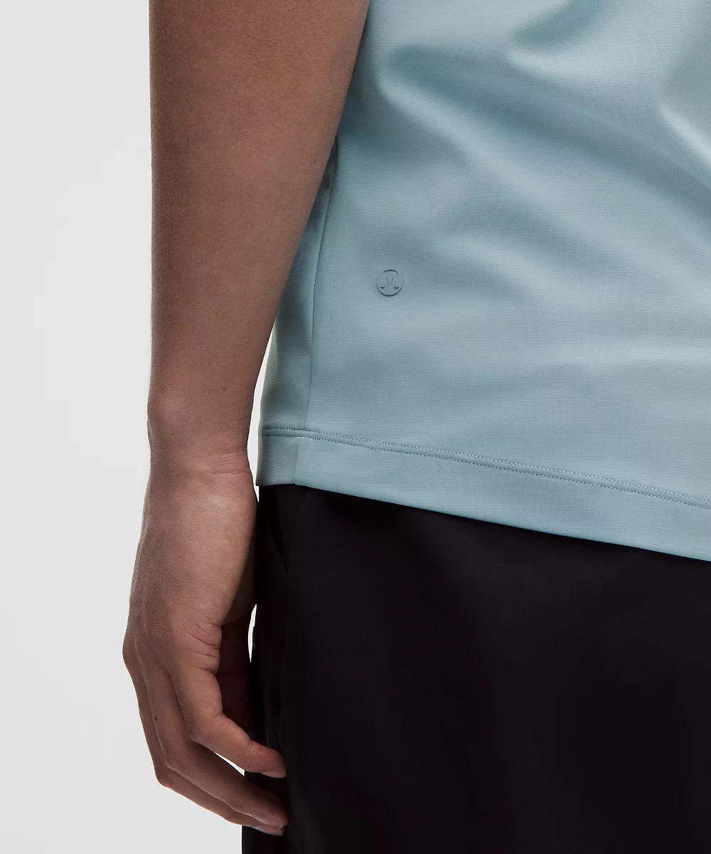 Polo ShowZero™ coupe ajustée homme — Seafoam, view 5