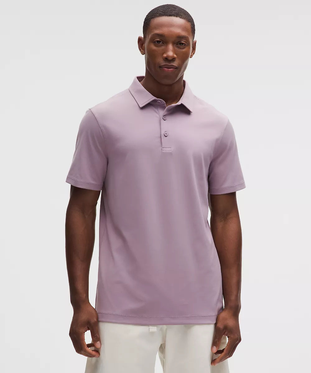 Polo ShowZero™ coupe ajustée homme — Lotus Lavender, view 1