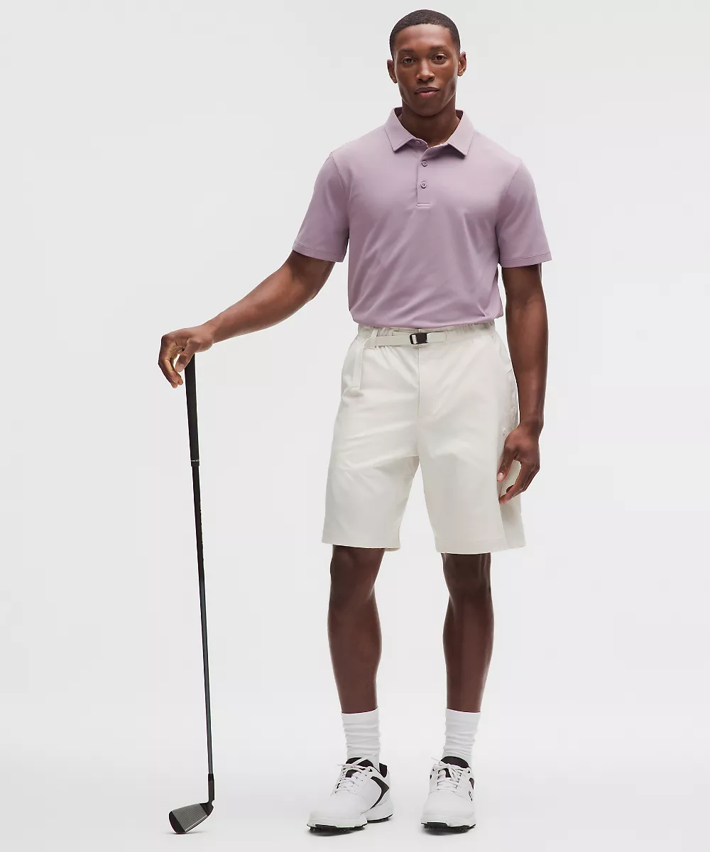 Polo ShowZero™ coupe ajustée homme — Lotus Lavender, view 2