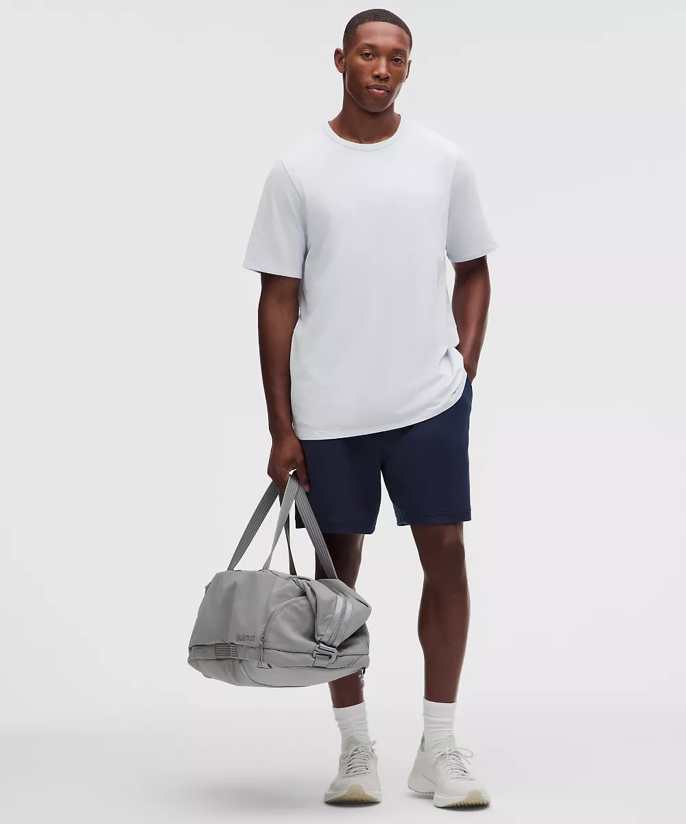 T-shirt en coton biologique coupe classique — Starch Blue, view 2