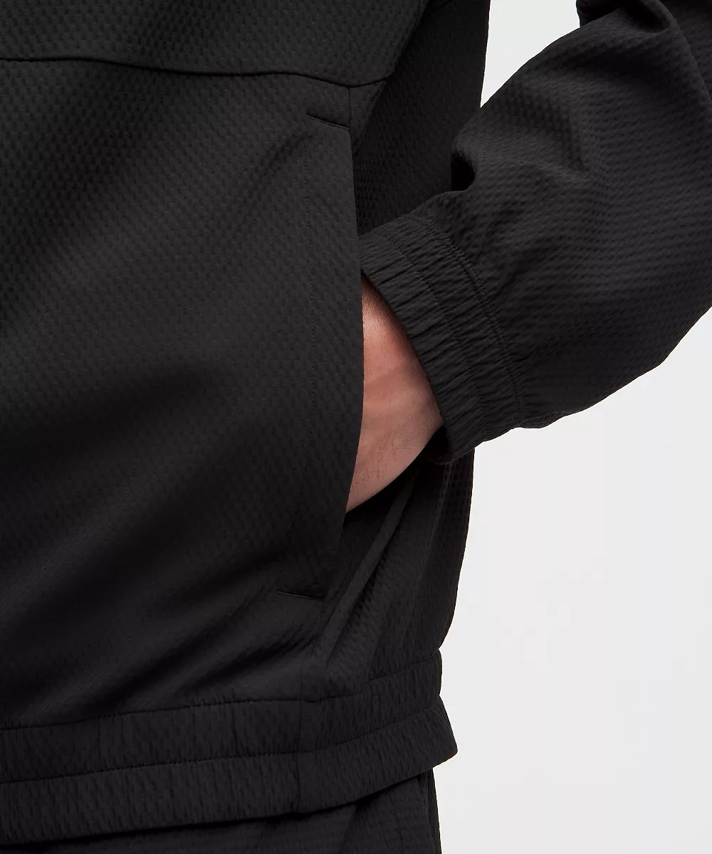 License to Train veste zippée intégrale texturée — Black, view 5