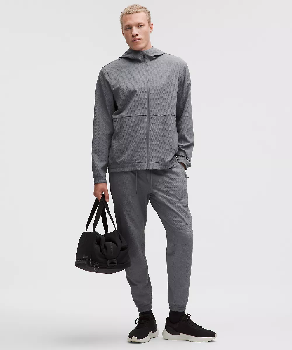 License to Train veste zippée intégrale texturée — Solar Grey, view 2