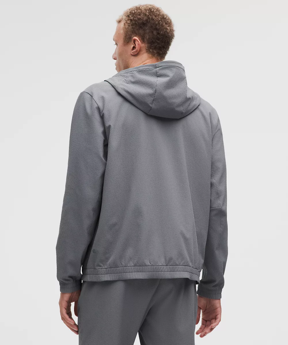 License to Train veste zippée intégrale texturée — Solar Grey, view 3