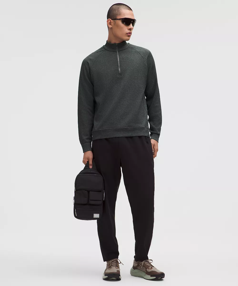 Demi-zip Engineered Warmth — Palm Deco/Black, view 2