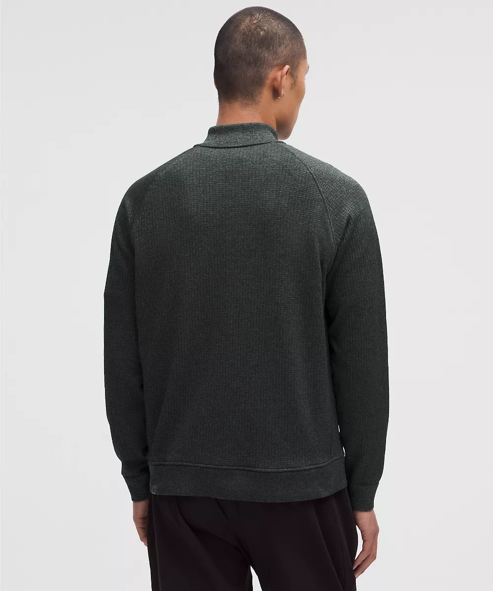 Demi-zip Engineered Warmth — Palm Deco/Black, view 3