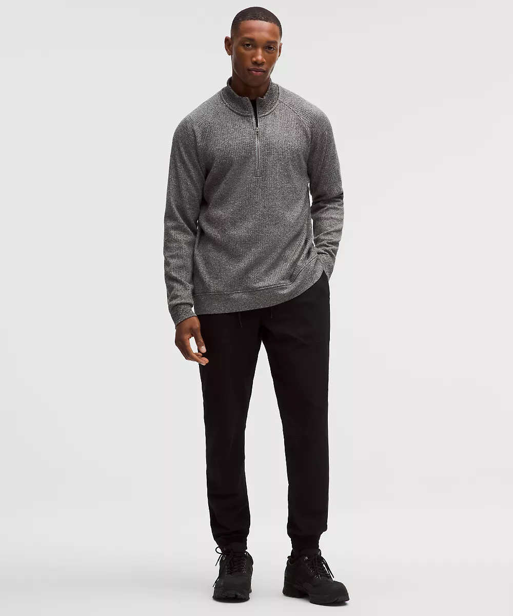 Demi-zip Engineered Warmth — Feather Grey/Graphite Grey, view 2