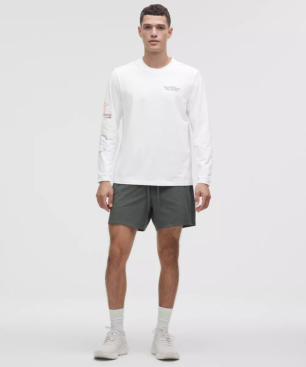 Chemise manches longues Zeroed In *Move in Nature — White, view 2
