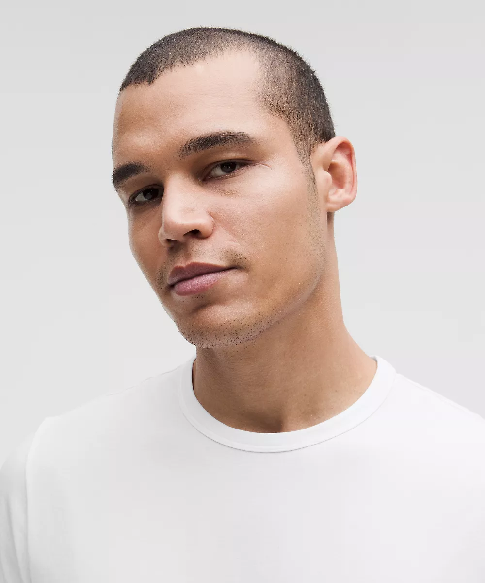T-shirt en coton biologique coupe classique *Lot de 3 — White/White/White, view 5