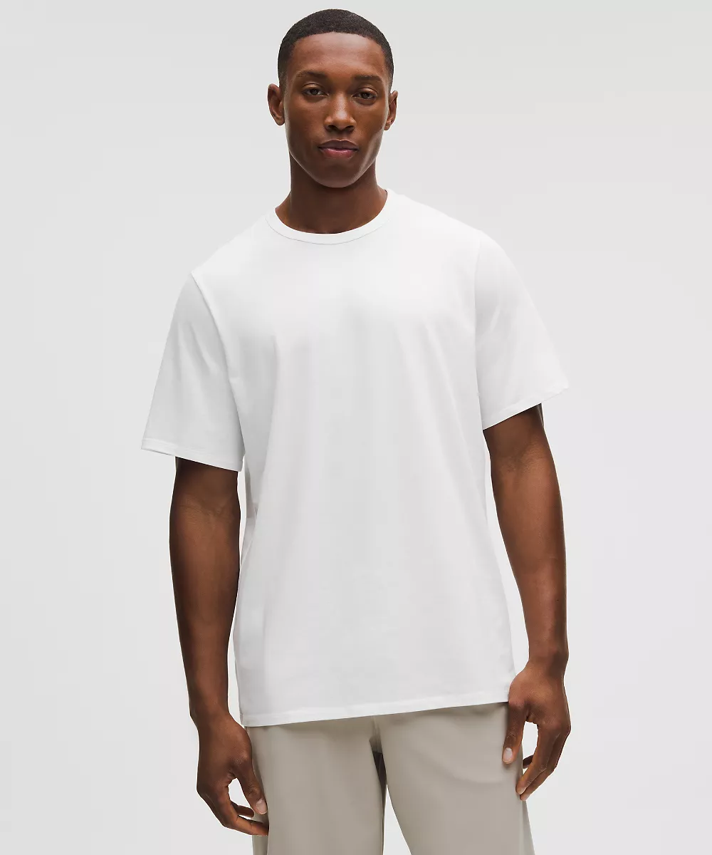T-shirt en coton biologique coupe classique *Lot de 5 — Black/Black/White/White/Club Blue, view 2