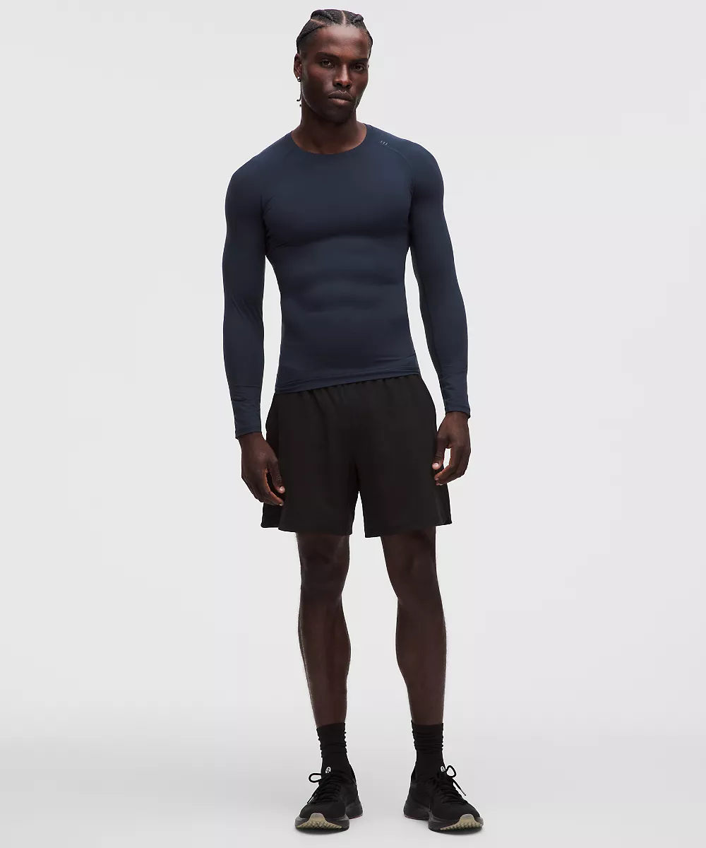 Chemise Unrestricted Power manches longues — True Navy, view 2