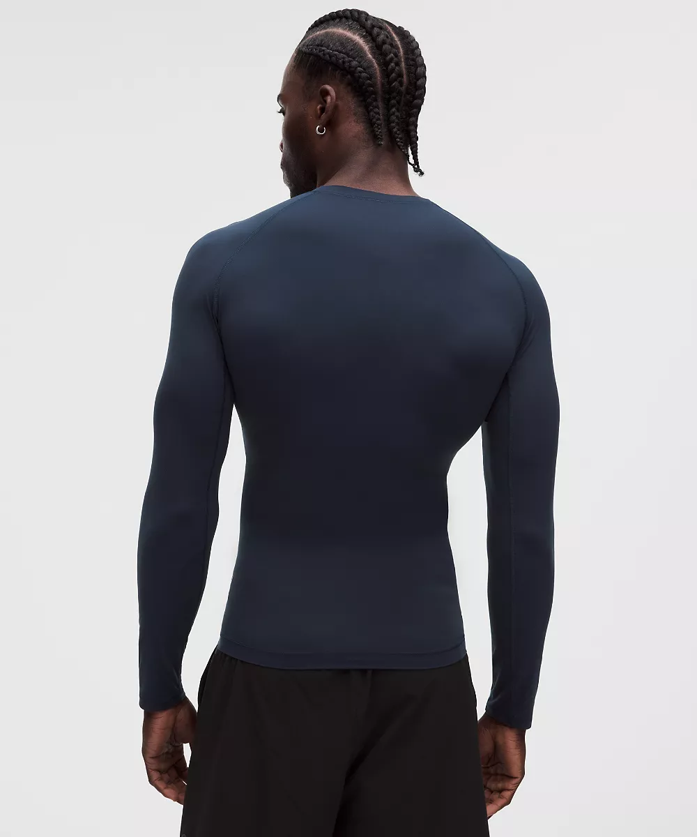 Chemise Unrestricted Power manches longues — True Navy, view 3