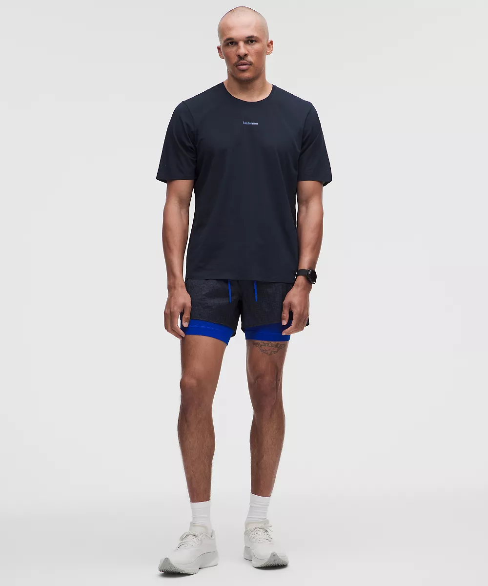 Fast and Free chemise manches courtes homme *Race Length — True Navy, view 2