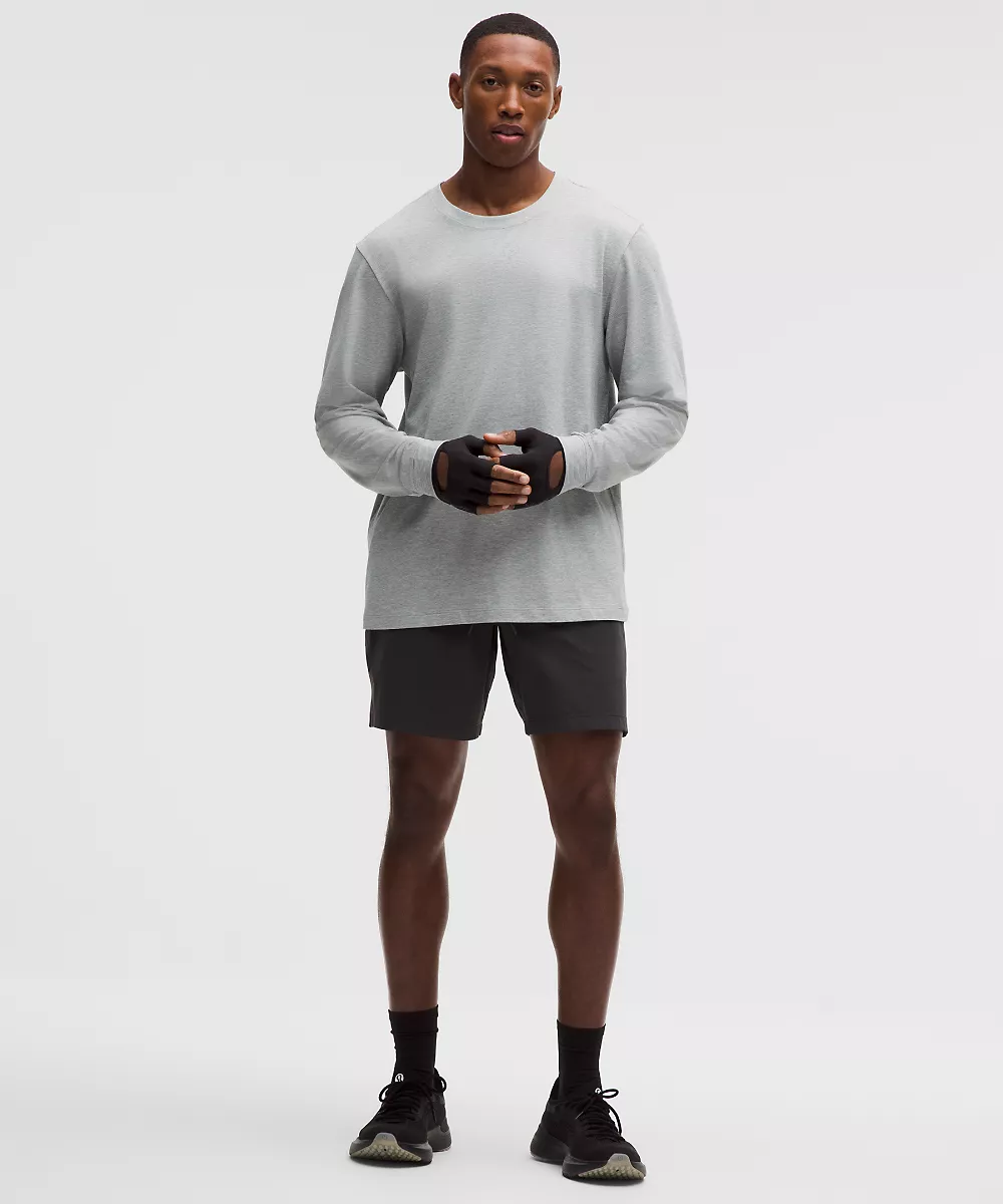 Chemise manches longues Zeroed In — Heathered Feather Grey, view 2