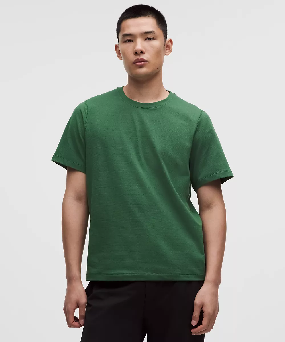 Chemise en jersey doux et mesh manches courtes — Green Cove, view 1