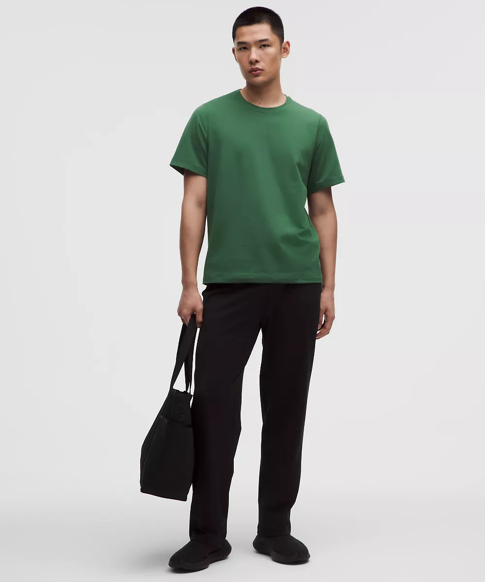 Chemise en jersey doux et mesh manches courtes — Green Cove, view 2